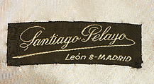 Hat, silk, velvet,  Persian lamb, Spanish