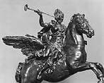 Fame, after a model by Antoine Coysevox (French, Lyons 1640–1724 Paris), Bronze, French