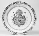 Dish, De Witte Starre Manufactory, Tin-glazed earthenware, Dutch, Delft