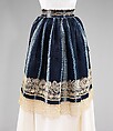 Apron, cotton, Czech, Moravia
