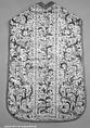 Chasuble, Silk, Chinese, for European market