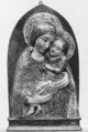 Madonna and Child, Terracotta, painted and gilded, Italian, Florence