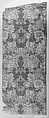 Part of an overskirt, Silk, French