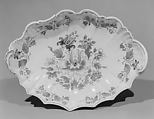 Dish, Doccia Porcelain Manufactory (Italian, 1737–1896), Tin-glazed hard-paste porcelain, Italian, Florence