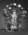 Candelabrum (one of a pair), Meissen Manufactory  German, Hard-paste porcelain, gilt bronze, German, Meissen