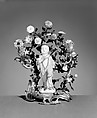 Candelabrum (one of a pair), Meissen Manufactory German, Hard-paste porcelain, gilt bronze, German, Meissen