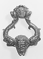 Door knocker, Bronze, Italian, Venice