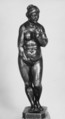 Female statuette, Leonhard Kern  German, Wood, painted, German, Schwäbisch Hall