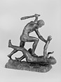 Cain and Abel (?), Bronze, Netherlandish