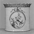 Bottle cooler, Imperial Porcelain Manufactory, St. Petersburg (Russian, 1744–present), Hard-paste porcelain, Russian, St. Petersburg