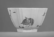 Bowl, Chantilly (French), Tin-glazed soft-paste porcelain, French, Chantilly
