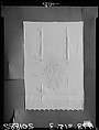 Panel from a sham, Linen, German