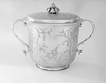 Cup with cover, Thomas Jenkins, Silver gilt, British, London