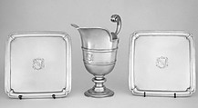 Ewer (part of a set), Simon Pantin I (British, ca. 1672–1728), Silver gilt, British, London