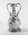 Vase, Silver gilt, pottery, British mount and Korean ceramic
