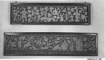 Band with scenes from the Story of David, Silk on linen, Italian