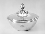 Circular dish with cover (part of a dining service), Martin-Guillaume Biennais  French, Silver gilt, French, Paris