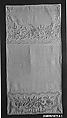 Nightgown case, Mrs. James Joseph Healy, Cotton, Irish, Dublin, Mountmellick