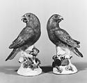 Parrot (one of a pair), Meissen Manufactory  German, Hard-paste porcelain, German, Meissen
