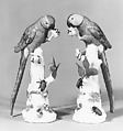Indian parrot (one of a pair), Meissen Manufactory  German, Hard-paste porcelain, German, Meissen