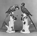 Parakeet (one of a pair), Meissen Manufactory  German, Hard-paste porcelain, German, Meissen