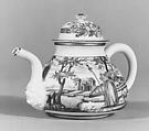 Teapot with cover, Meissen Manufactory  German, Hard-paste porcelain, German, Meissen