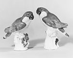 Parrot (one of a pair), Meissen Manufactory German, Hard-paste porcelain, German, Meissen
