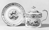 Teapot with cover and stand (part of a service), Meissen Manufactory (German, 1710–present), Hard-paste porcelain, German, Meissen