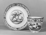 Coffee cup (part of a service), Meissen Manufactory German, Hard-paste porcelain, German, Meissen
