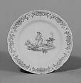 Plate, Vienna, Hard-paste porcelain, Austrian, Vienna