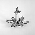 Small pomander with six sections, Silver, parcel-gilt, possibly Dutch