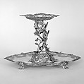 Table centerpiece, Johann Jakob Adam, Silver, German, Augsburg