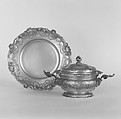 Bowl with cover (écuelle), Emanuel Drentwett, Silver gilt, German, Augsburg