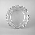 Plate, Gottlieb Satzger, Silver gilt, German, Augsburg