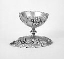 Reversable egg cup, Johann Jakob Adam, Silver gilt, German, Augsburg