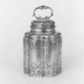 Canister, Juergen Richels, Silver gilt, German, Hamburg