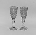 Wineglass, Glass, Southern German