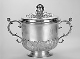 Cup with cover, Franchi and Son, Silver on base metal, British, London, after British, London original