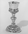 Chalice, Franchi and Son, Silver on base metal, British, London, after Spanish original