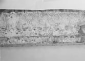 Triptych with the Mandylion, The Kremlin Armory Workshops, Moscow (Russian, Moscow, recorded from 1511–about 1715), Silver, partly gilt, niello, enamel, sapphires, rubies, spinels, pearls, leather, silk velvet, oil paint, gesso, linen, mica, pig-skin, woods: Tilia cordata (basswood or linden), white oak, Russian, Moscow