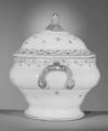 Tureen with cover (part of a service), Hard-paste porcelain, Chinese, possibly for British market