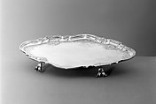 Salver, Silver gilt, German, Augsburg