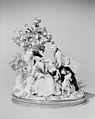 Hunters, Meissen Manufactory  German, Hard-paste porcelain, gilt-bronze mount, German, Meissen