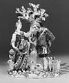 Shepherd lovers, Meissen Manufactory  German, Hard-paste porcelain, German, Meissen