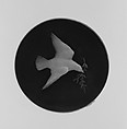Dove on the Wing with Olive Branch, George Gammon Adams  British, Wax on slate, British, London