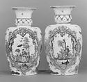 Vase (part of a set), Meissen Manufactory (German, 1710–present), Hard-paste porcelain, German, Meissen