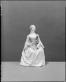 Seated woman, Imperial Porcelain Manufactory, Hard-paste porcelain, Austrian, Vienna