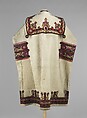 Mantle, wool, leather, quill, Hungarian