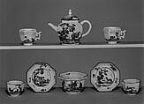 Tea service, Chelsea Porcelain Manufactory (British, 1744–1784), Soft-paste porcelain, British, Chelsea