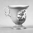 Ice cream cup (tasse à glace) (one of a pair) (part of a service), Sèvres Manufactory  French, Soft-paste porcelain, French, Sèvres